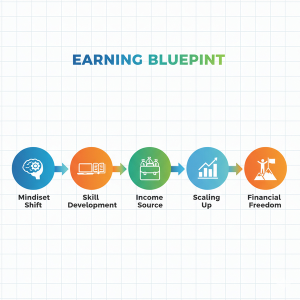 Earning Tutorial Start & Earn: Daily Income for students & Beginners