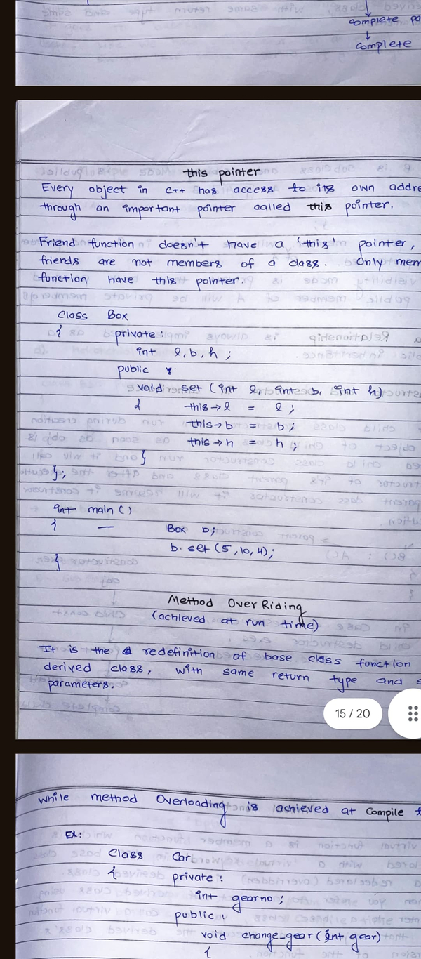 All Coding Handwritten Notes