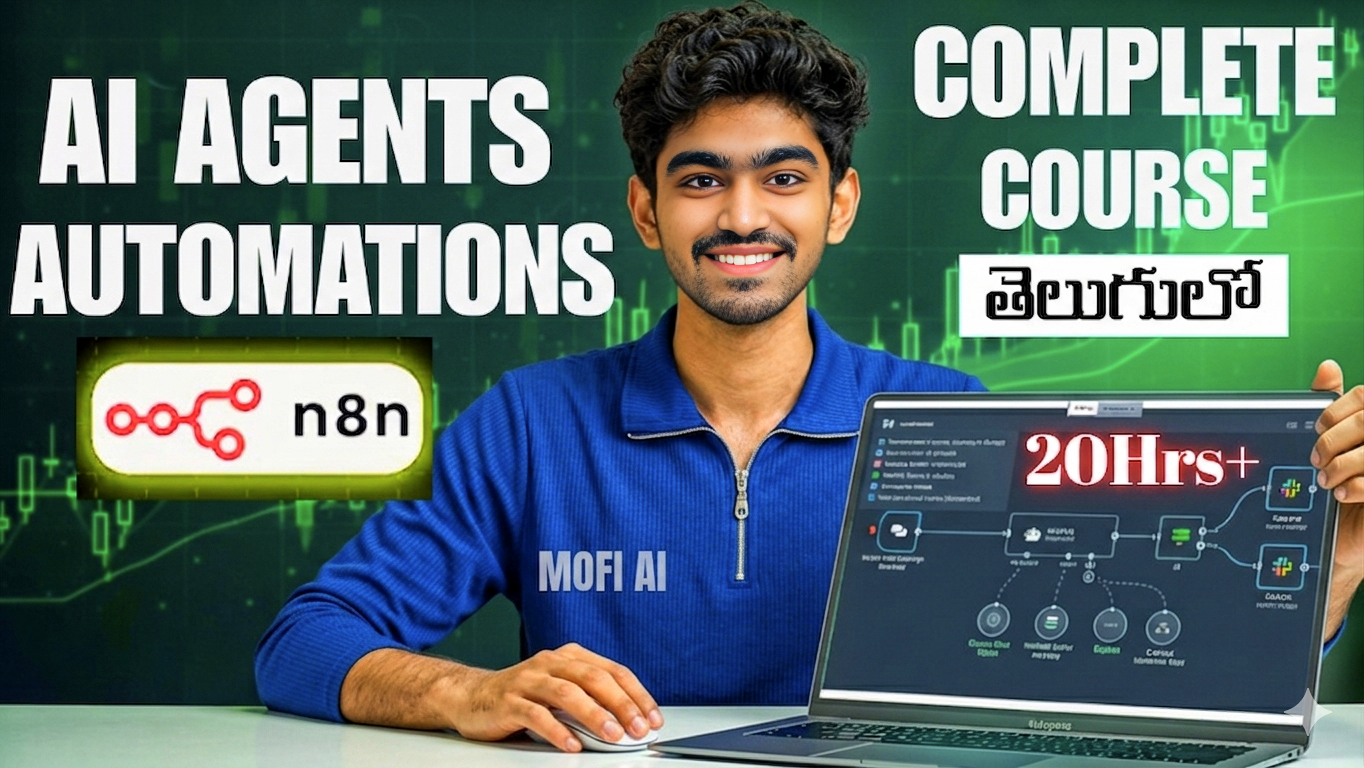 AI Agents & Automations in n8n - Without Coding!!!