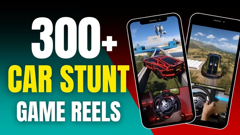 300+ Car Impossible Stunt Reels Bundle