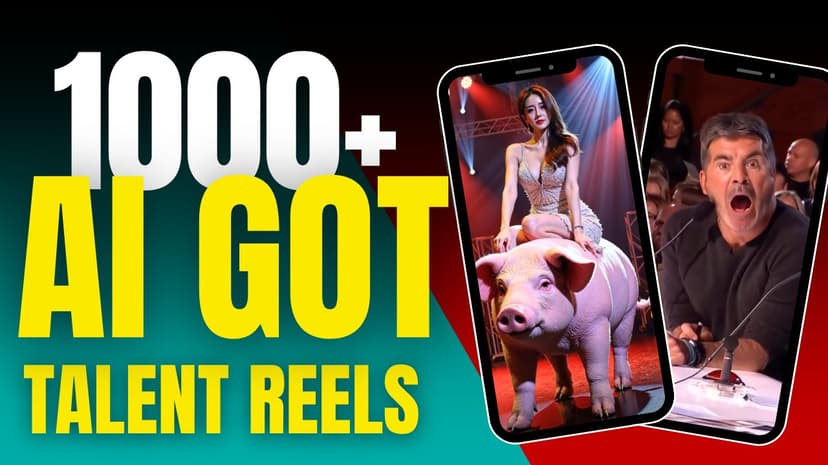 1000+ AI Got Talent Reels Bundle