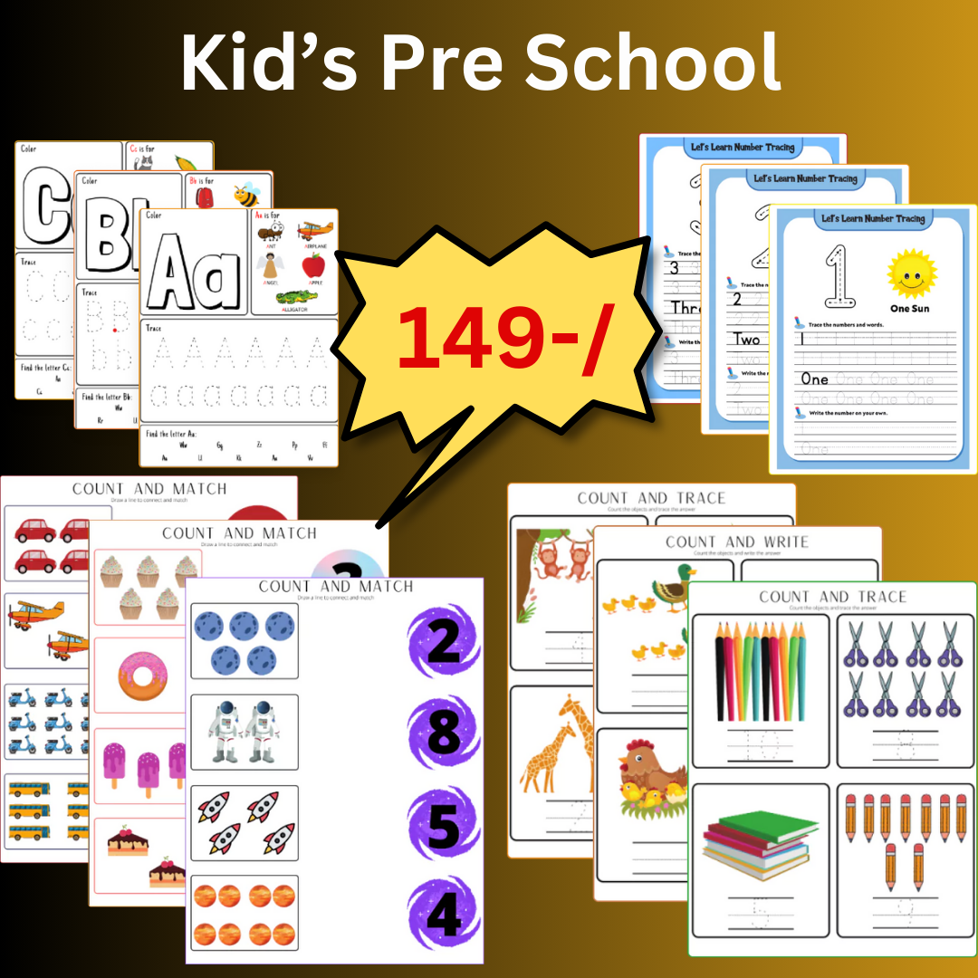 2000+ Kid's worksheets for Grade 1