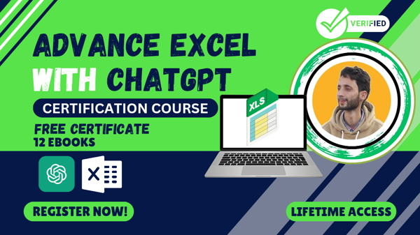 The Ultimate Microsoft Excel Bundle With Certification Chat GPT For Excel