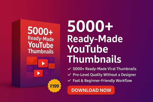 5000+ YouTube Thumbnails Bundle