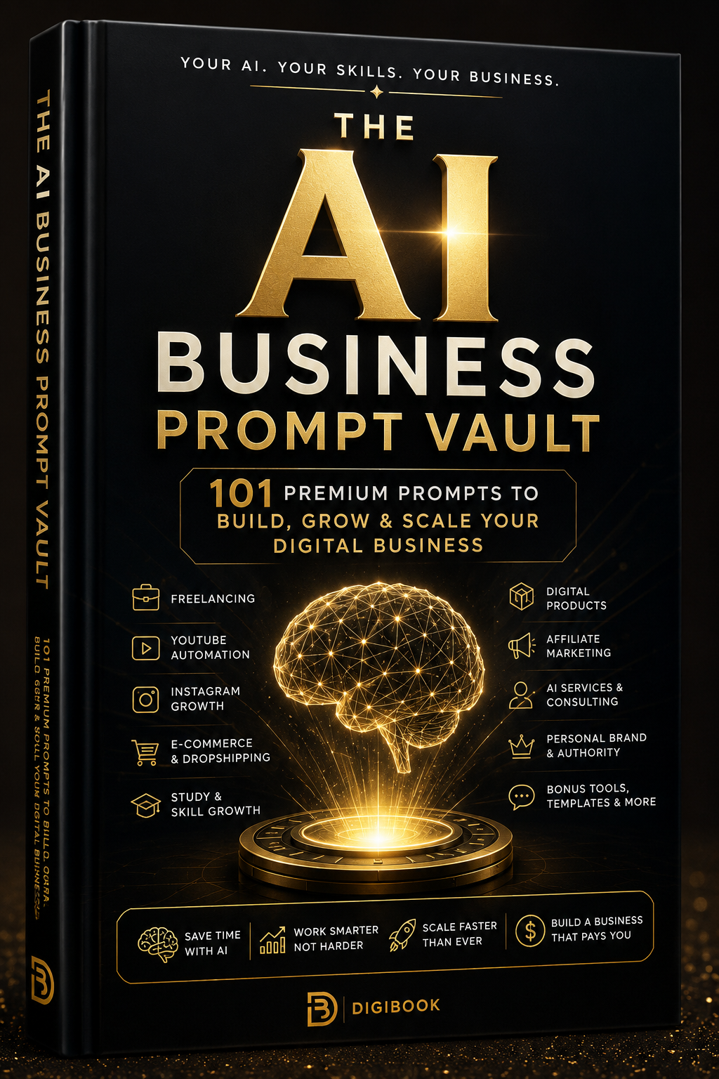 101 Premium AI Prompts to Build, Grow & Scale Your Digital Business