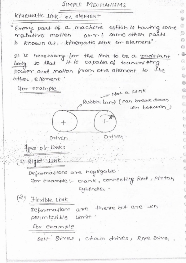 Handwritten Engineering Notes 25+ Mechanical Engineering Handwritten Notes for All Subjects