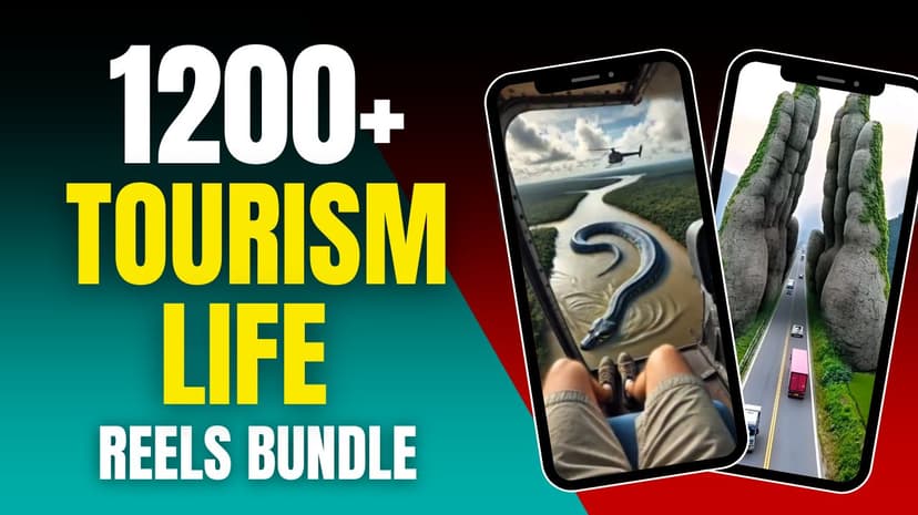 1200+ Tourism Life Reels Bundle