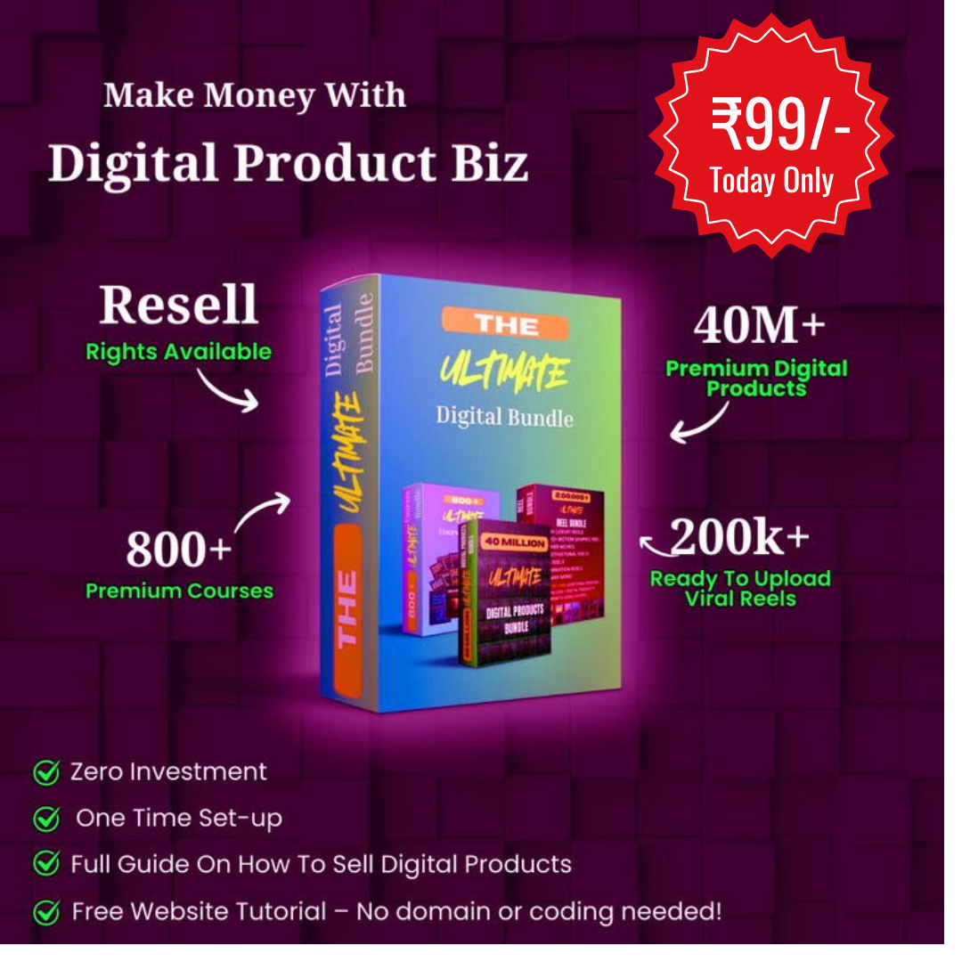 40+ Millions+ Digital Product Bundle