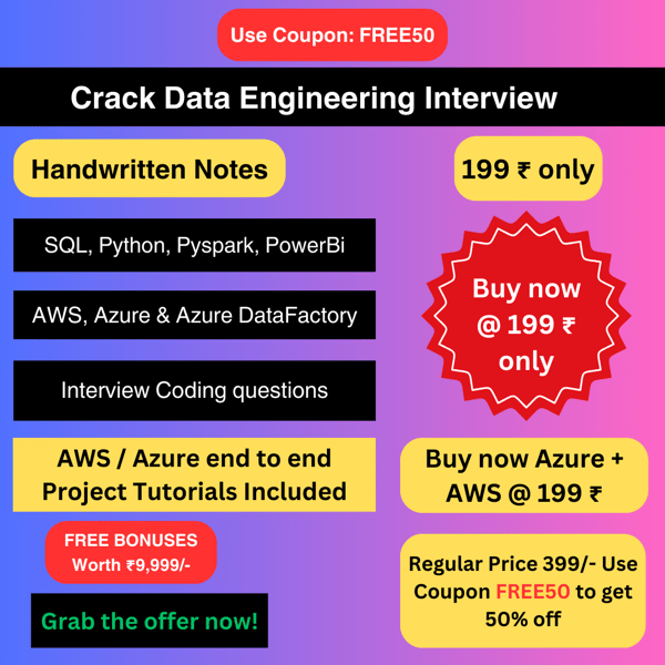 Crack Data Engineering Interview