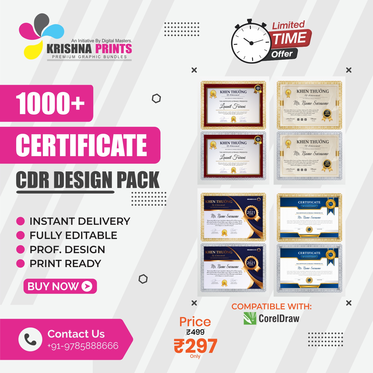 1000+ Certificate CDR Design