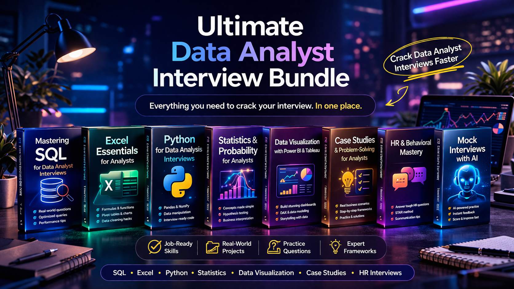 Ultimate Data Analyst Interview Bundle 📊