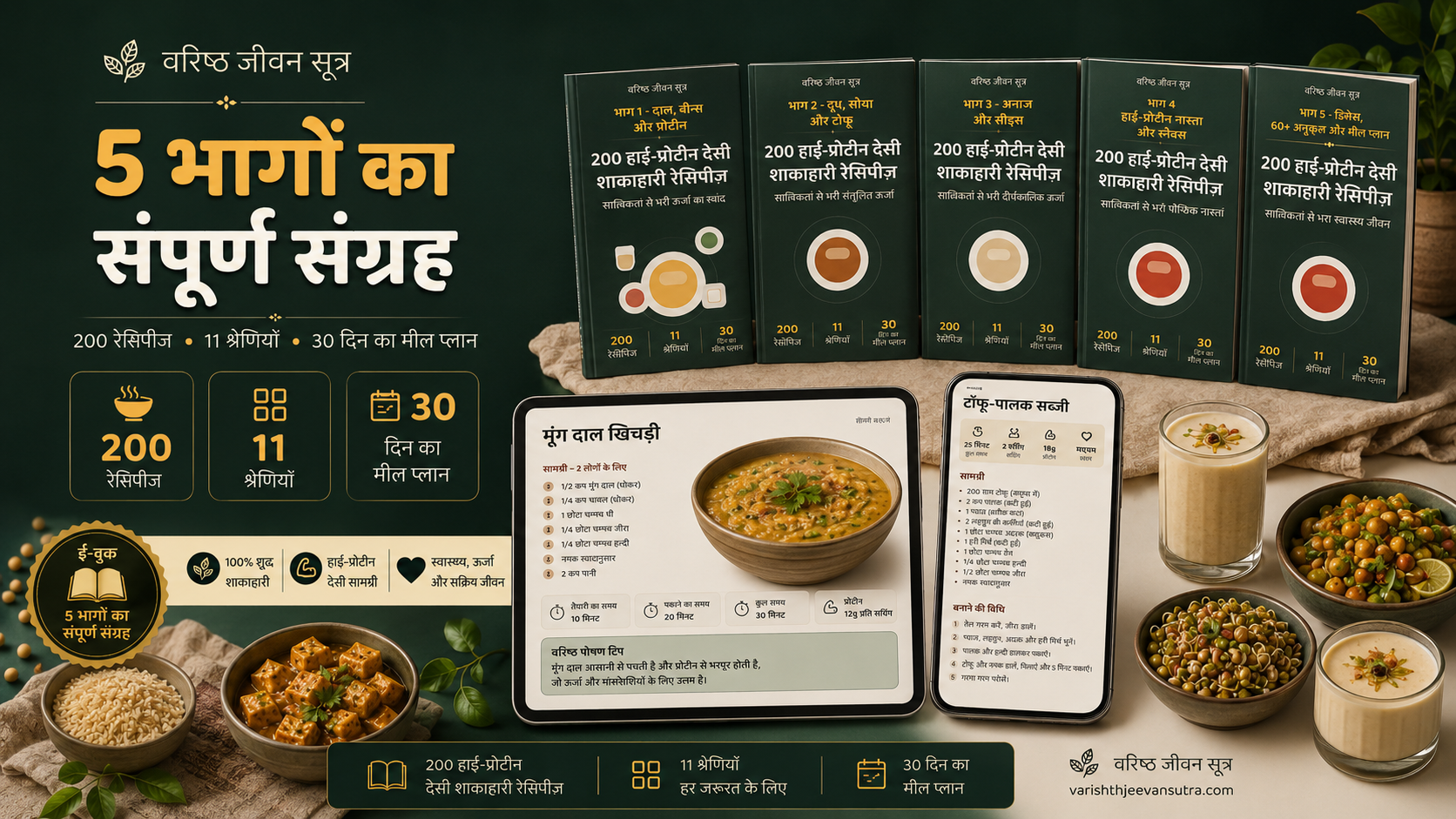 आपको मिलती है पूरी 5-Part Digital Collection