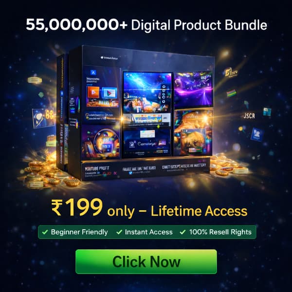 Unlock 55,000,000+ Digital Products In One Ultimate Mega Bundle