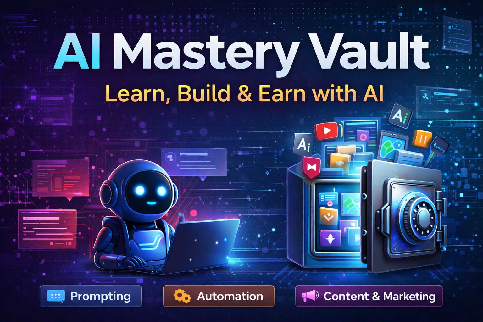AI Mastery Vault – Learn, Build & Earn with AI
