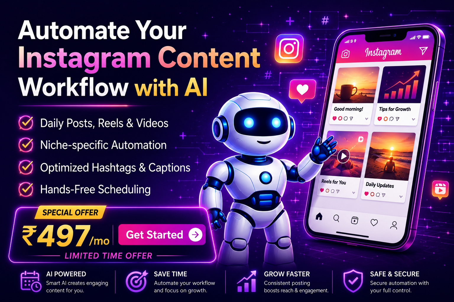 Grow Your Instagram with Smart Automation