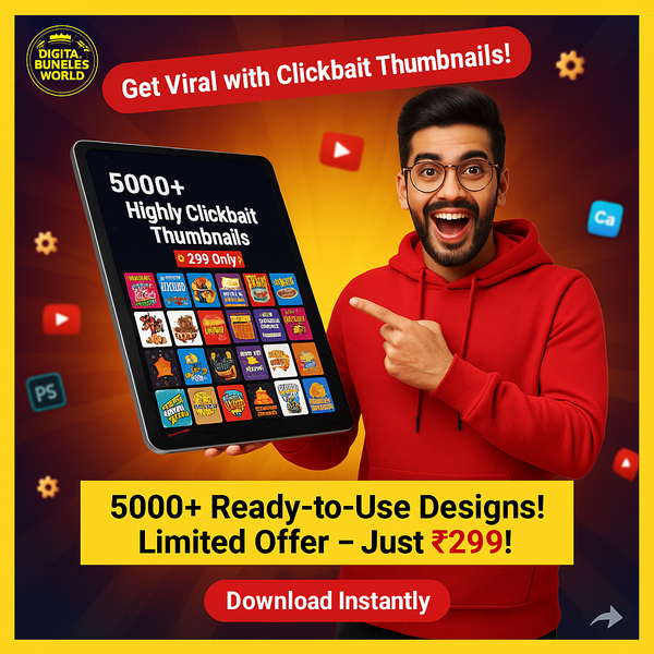 5000+ YouTube Thumbnails Bundles