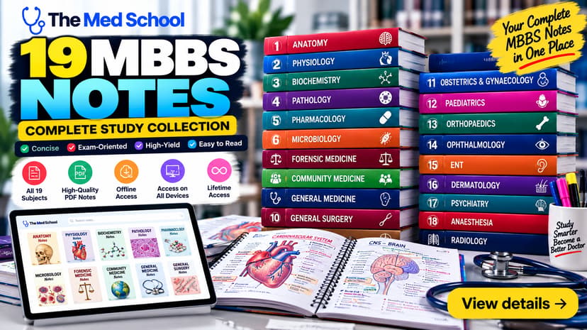 19 MBBS Notes — Complete Study Collection cover