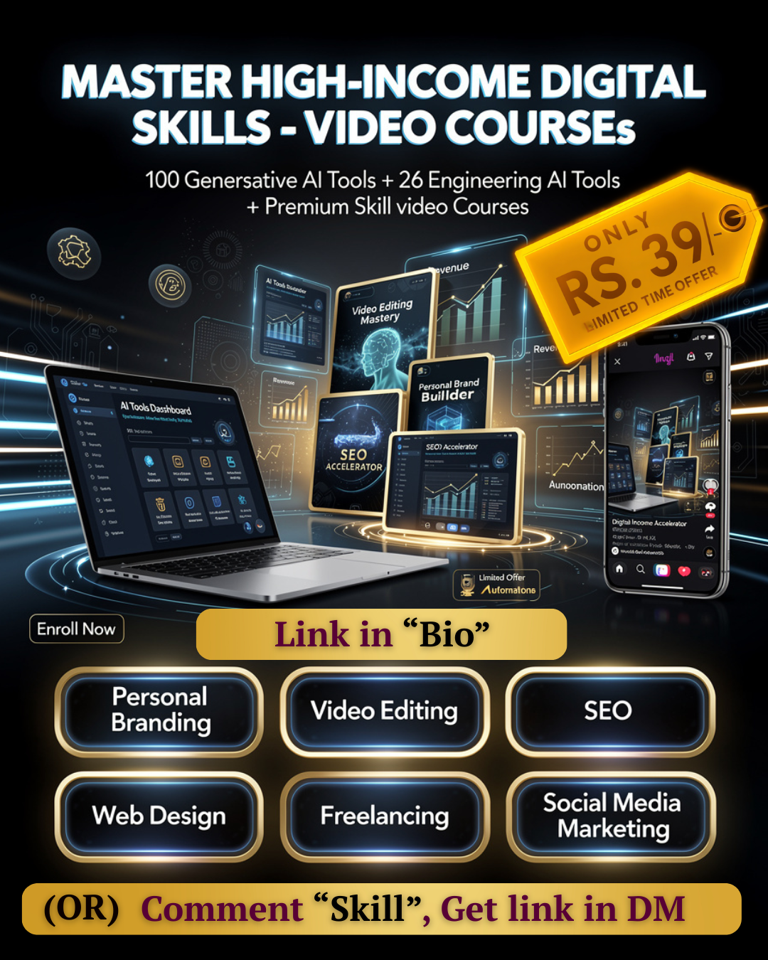 SmartSkill Studio | Ultimate Digital Income Accelerator | SuperProfile