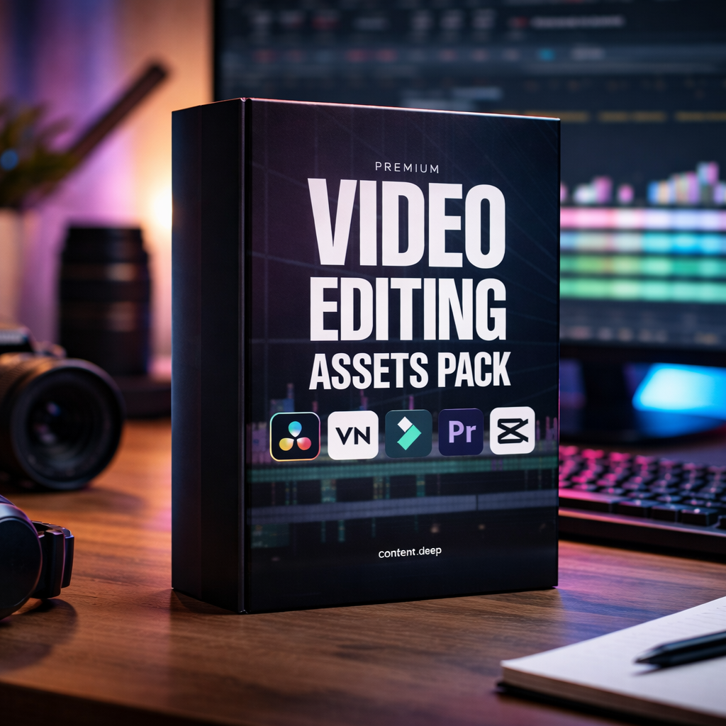 PREMIUM VIDEO EDITING PACK - VIP