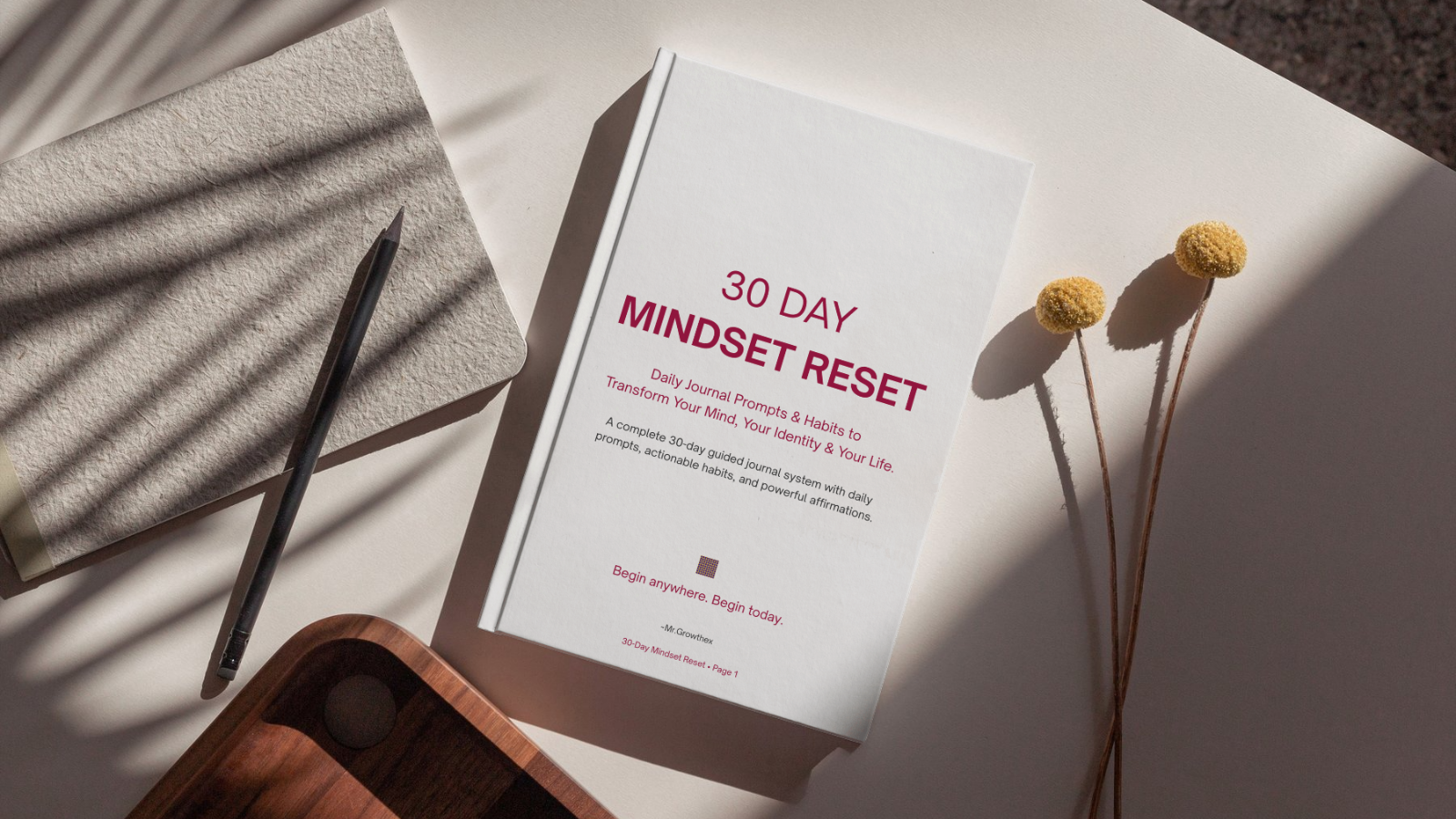 30-Day Mindset Reset The Journal I Wish I Had When I Was Stuck