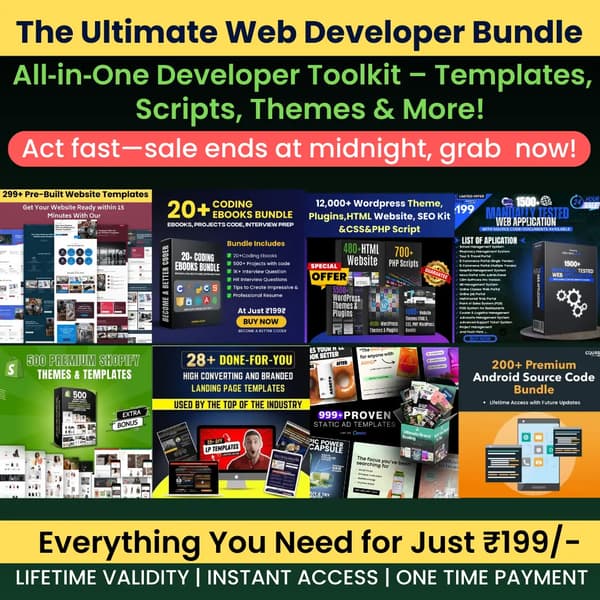 The Ultimate Web Developer Bundle