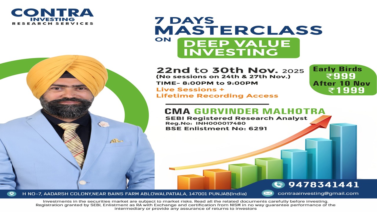 Learn The Art of Deep Value Investing
