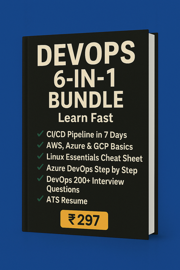 💻 DevOps 6-in-1 Job-Ready Bundle – Learn Faster, Get Hired Faster 💻