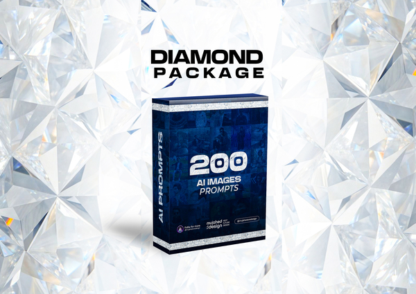 200 ready to use Ai Prompts - Diamond pack