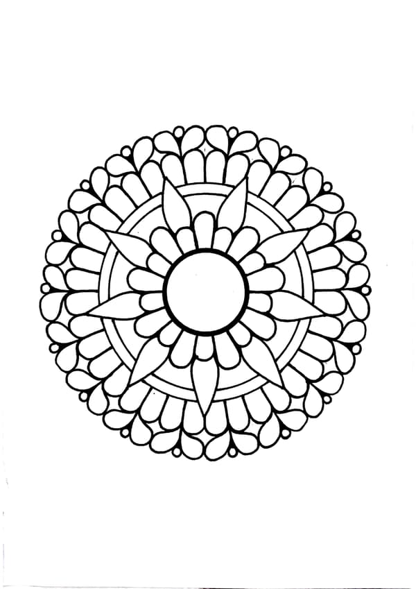 Mandala Layouts - Pack of 25