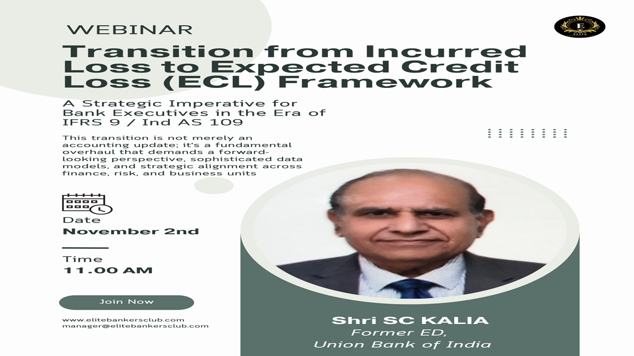 Modelo Ecl Transition from Incurred Loss to Expected Credit Loss (ECL) Framework