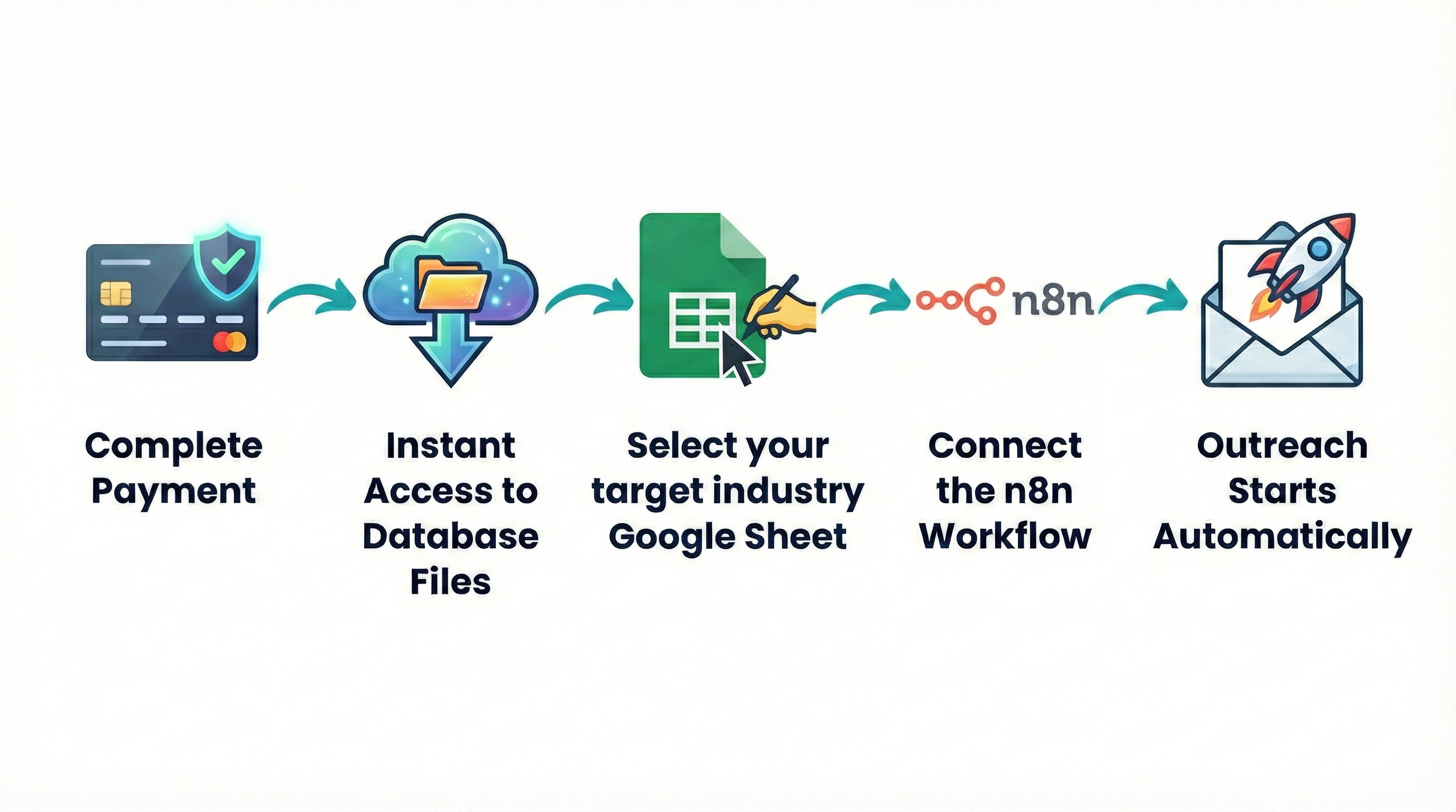 Steps to outreach leads