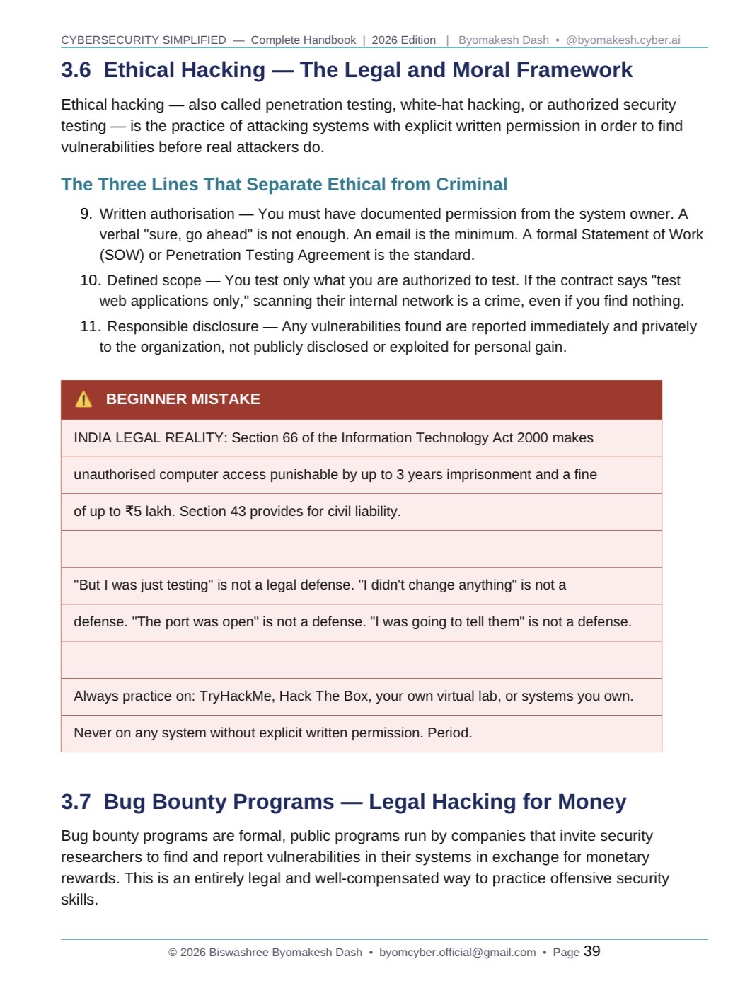 📕 THE ULTIMATE CYBERSECURITY GUIDE : 0 To JOB-READY