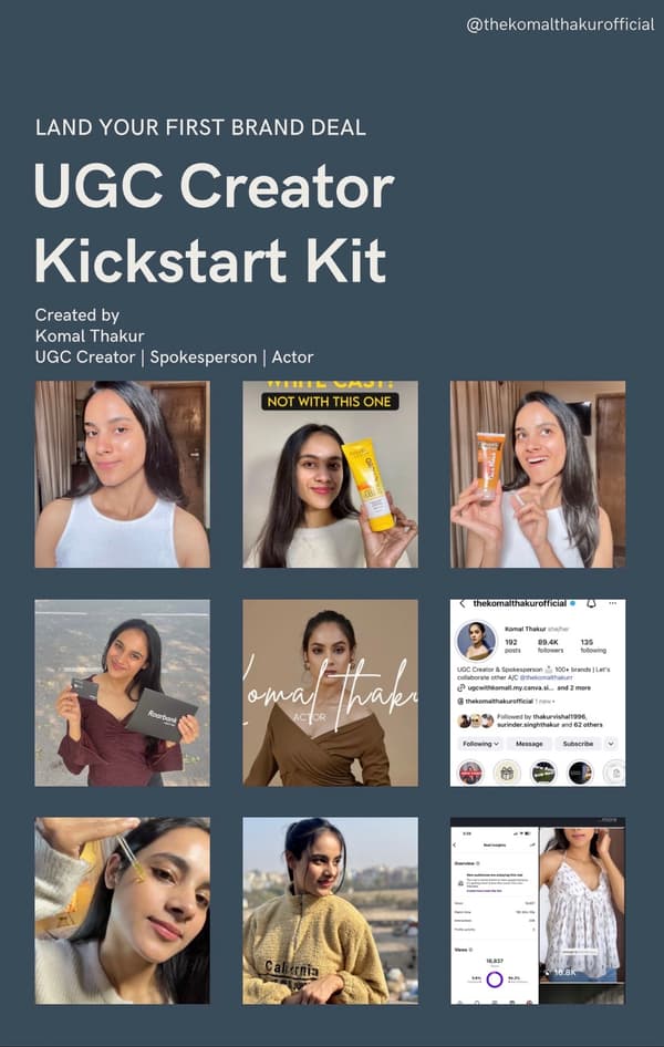 UGC Creator Kickstart Kit