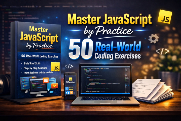 Master JavaScript by Practice: 50 Real-World Coding Exercises