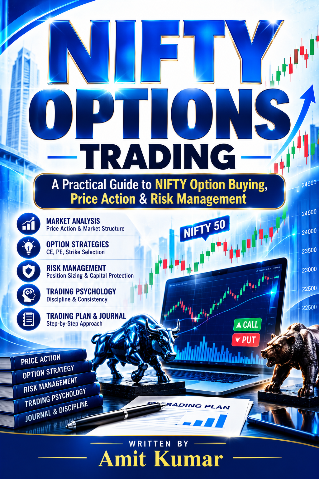 NIFTY OPTIONS TRADING eBook cover