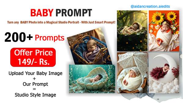 Baby Photoshoot Prompts