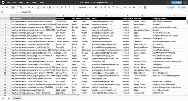 50 Crore+ Verified USA Businesses Leads Database (Lifetime Access)