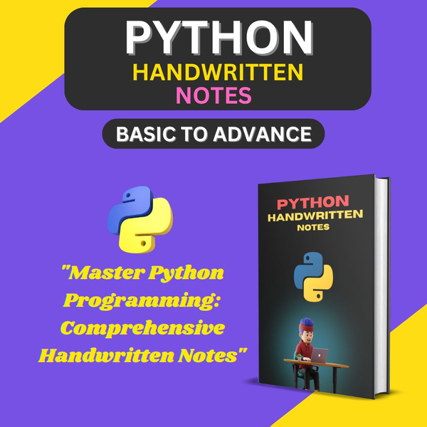 Python Handwritten Notes