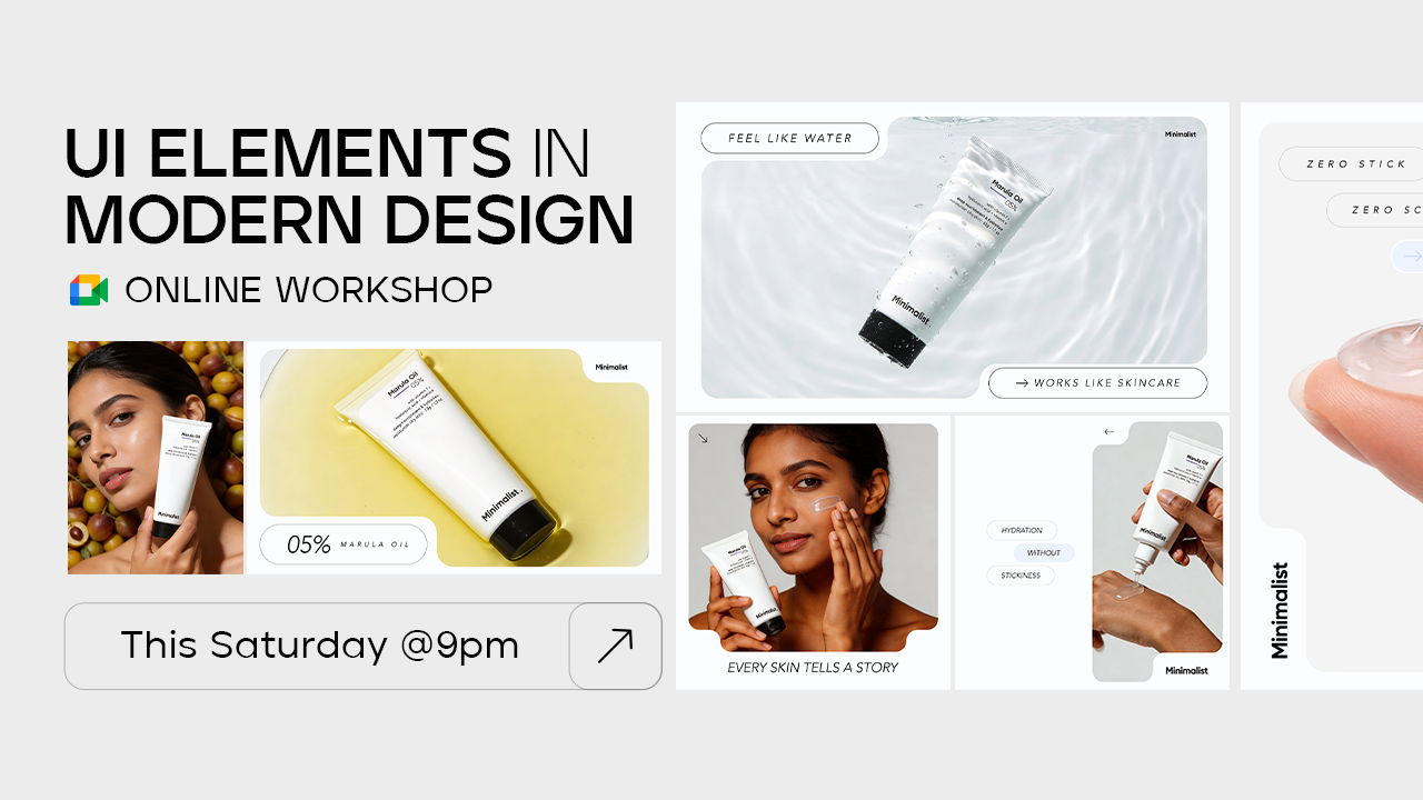 UI Elements in Modern Graphic Design