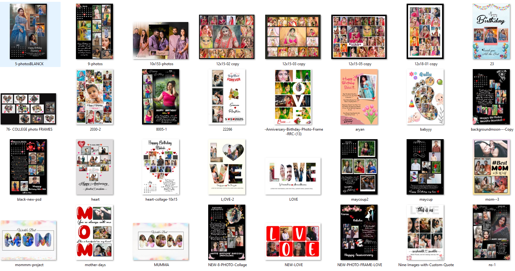 Photo frame design preview 1