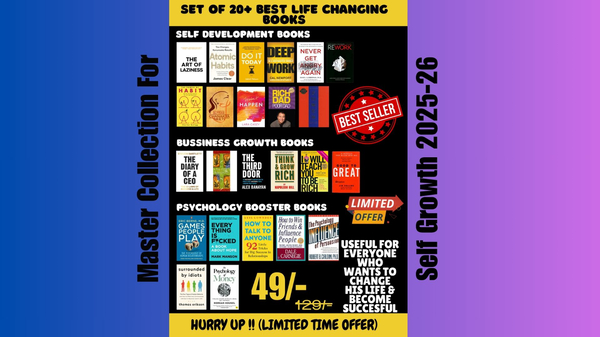 Forget 1000 random eBooks — read the 20 that actually make a difference