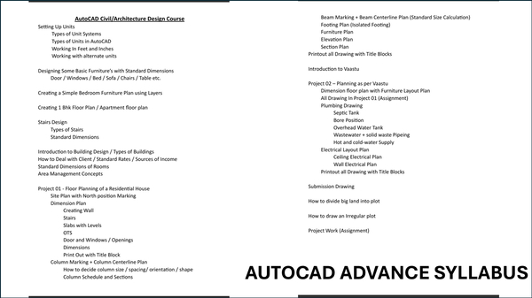 Mastering AutoCAD: From Basics to Advanced Course
