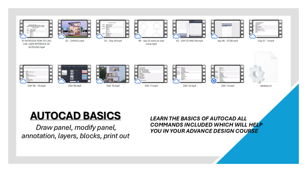Mastering AutoCAD: From Basics to Advanced Course