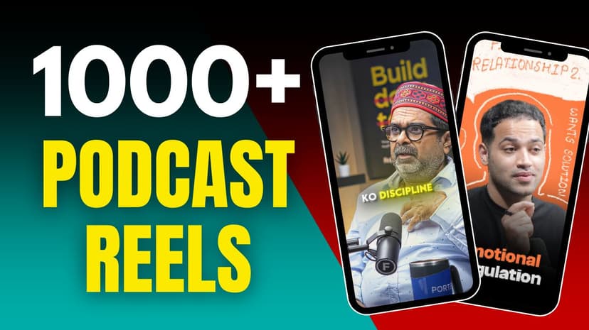 1000+ Podcast Reels Bundle
