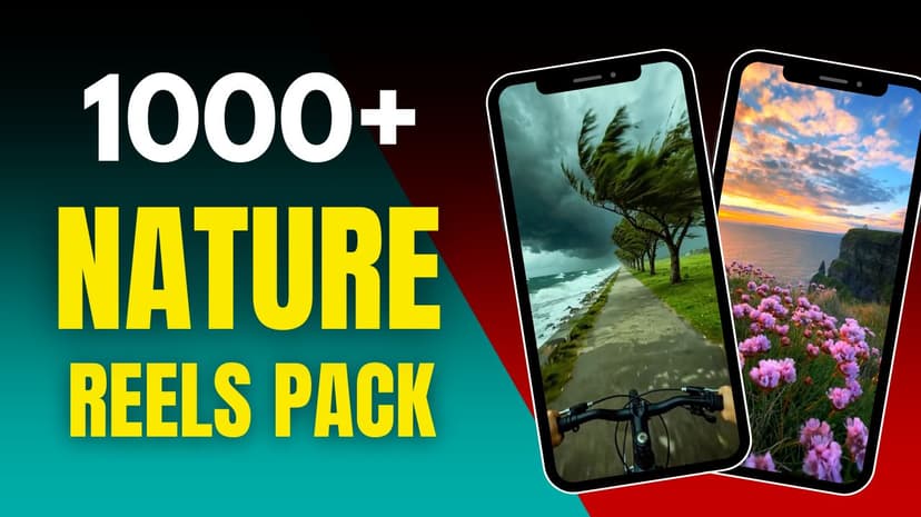 1000+ Nature Reels Bundle