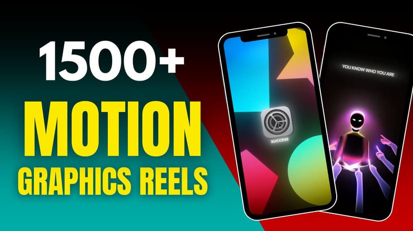 1500+ Ultimate Motion Graphics Reels Bundle