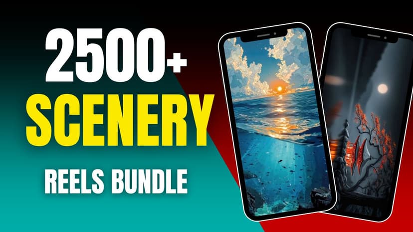 2500+ Scenery Reels Bundle
