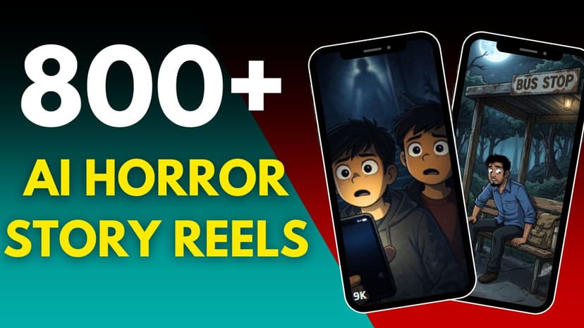 800+ AI Horror Story Reels Bundle