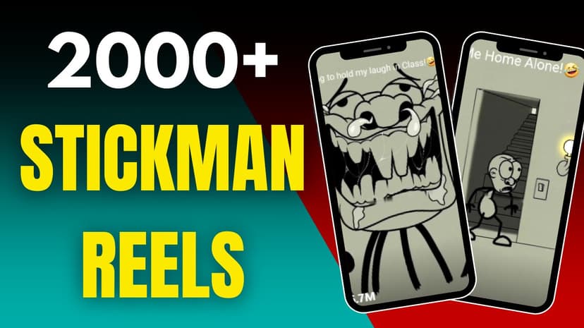 2000+ StickMan Animation Reels Bundle