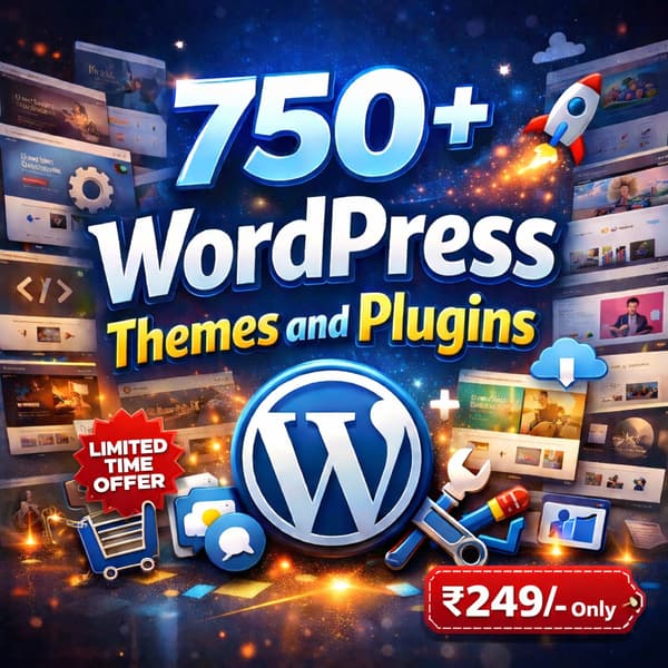 750 + WordPress Themes & Plugin Bundle